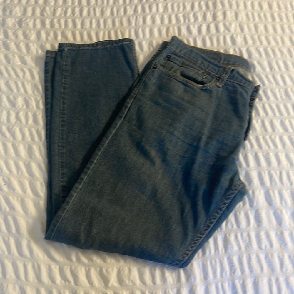 Levi’s 511 Men’s 34x32 - medium washed jeans. Not altered